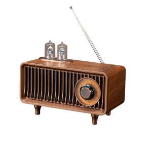 ลําโพงไร้สายบลูทูธ FM Retro วิทยุซับวูฟเฟอร์การ์ดหน่วยความจํา U Disk คุณภาพสูงในร่ม MP3 แบบพกพาลําโพง Home