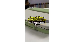 Kitchenut 4 & 5 Compartment Food Storage Box Lunch Box Bento Storage Box Bekal Makanan Food Container Kotak Makanan