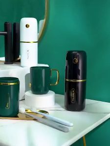 KHS Travel Toothbrush Holder & Mouthwash Cup: A Compact Solution for Hygienic Travel