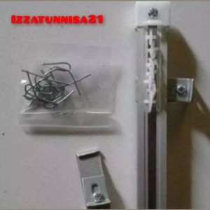 BATANG GORDEN | RELL GORDENG | TIANG HORDENG | RELL KOTAK GORDEN ALMUNIUM | ROLLET GORDEN | KAMI MENYEDIAKAN VARIAN UKURAN | 50CM | 100CM | 150CM | 200CM | BATANG SAJA ATAU FUULSET