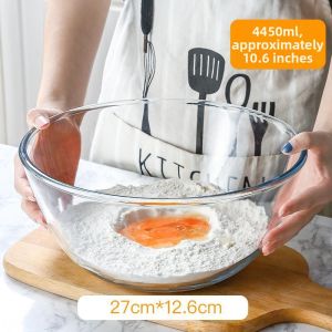 High Borosilicate Glass Bowl with Lid