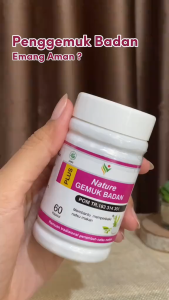 Nature Penggemuk Badan Isi 60 Kapsul - Sudah Bpom Dan Bergaransi Jika Palsu
