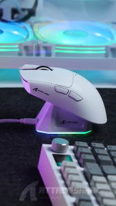 ATTACK SHARK X11Gaming Mouse with Charging Dock PAW3311 Wireless Mouse Tri-Mode 2.4GHz/Wired/Bluetooth Gaming Mouse