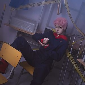 HNB Anime Jujutsu Kaisen Gojo Satoru Cosplay Costume & Halloween Party