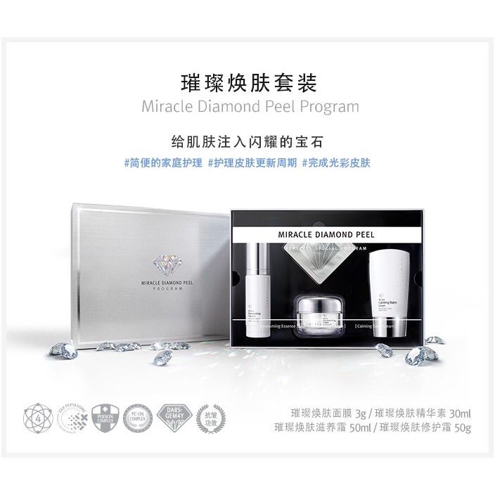 Renecell Miracle Diamond Peel Program (New Packing) Acne