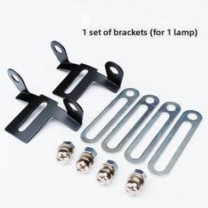 Car LED Fog Lamp Universal Bracket Modification Four Legs Free Adjustment Anti-Fog Spotlight Installation Bracket