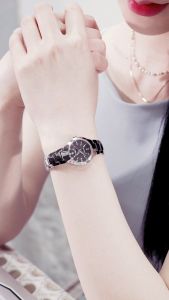 Sunlifex Jam Tangan Wanita Gelang Tali Stainless Steel Sederhana Jam Tangan Cewek