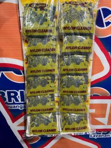 Sabut Cuci Piring Jaring Nilon Isi 12 pcs - Serabut sponge nilon