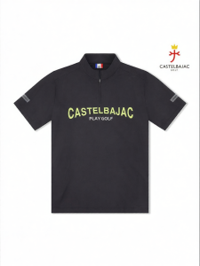 CASTELBAJAC GOLF | Sun Protection Breathable Comfort Cooling Polo T-shirt