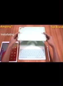 Aksesoris Samsung Tab S10 FE & Case Keyboard untuk Samsung Tab S7