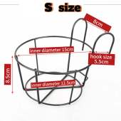[SG Seller] Flower Pot Rack Railing Plant Hanging Basket Organizer