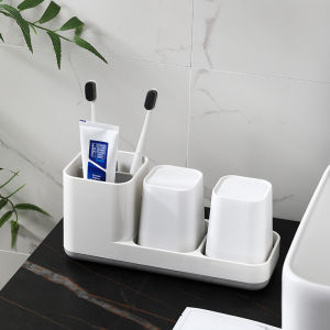 Simple Household Creative Couple Toothbrush Cup