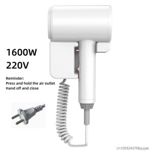 XMSJ | Máy Sấy Tóc Treo Tường 1600W Công Suất Cao Sấy Nhanh Không Cần Khoan Lắp Đặt Cho Phòng Tắm Khách Sạn 220V Tích Hợp Chức Năng Anion Nanoe