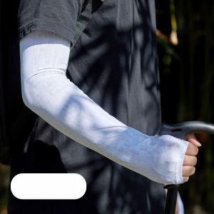 MiiOW | Tay lụa băng chống nắng cho nam mùa hè ngoài trời câu cá đạp xe chống tia UV tay bảo vệ mát mẻ thoải mái thoáng khí