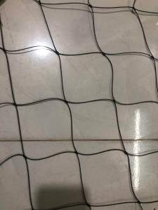 Lưới Giàn Leo Dây Leo Giàn Bầu Bí Màu Đen + trắng Khổ Cao 2m 3m 4m Lưới Bán theo mét tới