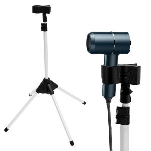 Có Thể Điều Chỉnh Kính Thiên Văn Tầng Máy Sấy Tóc Đứng Dọc Lười Cố Định Chân Đế Cho Gia Đình Chải Lông Thú Cưng Đa Năng Hợp Kim Nhôm Kệ Nhà Tắm