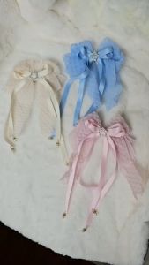 NƠ VẢI KẸP TÓC MINK BABY CHO BÉ GÁI VÀ NGƯỜI LỚN HÀNG QUẢNG CHÂU