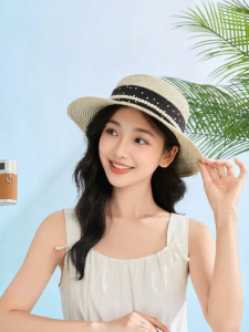 SANFU | Sun Protection Bowknot Grass Hat Accessories