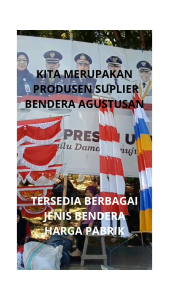BENDERA 90X60 MERAH PUTIH Peles Grosir Murah COD