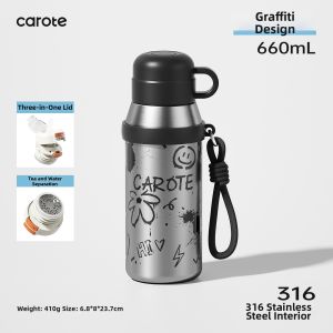 CAROTE | Insulated Stylish Student Water Bottle