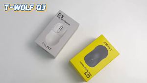 Chuột Không Dây Im Lặng Q3 Có Thể Sạc Lại Bluetooth 5.0 & 2.4G Chế Độ Kép Tắt Tiếng Click Chuột Cho Máy Tính Xách Tay Máy Tính Xách Tay Sử Dụng Văn Phòng