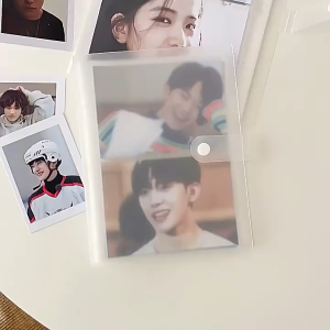 Ready Stock-80/84/160/240 Grids Frosted Interstitial Photo Album Photocards Postcard Storage Book 3inch PP Collect Book-COZII