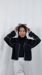 VIRAL ATASAN ROMPI HITAM OBRAS KEBALIK CARLINA