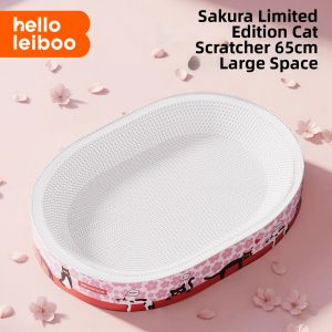 HELLOLEIBOO | Durable Non-shedding Cat Scratching Board and Bed
