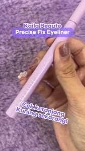 Kaila Beaute Precise Fix Eyeliner: Tahan Air & Minyak