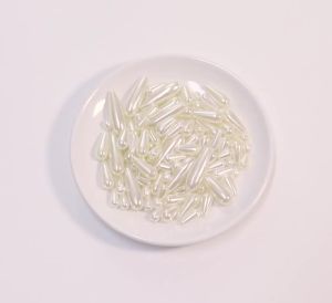 30-500 Chiếc ABS Giả Hạt Ngọc Trai Hình Giọt Nước Rời Miếng Đệm Cho DIY Trang Sức Làm Bông Tai Vòng Tay Phụ Kiện