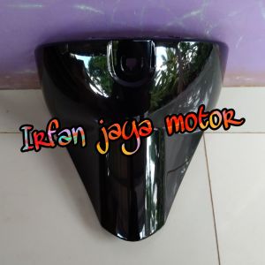 Cover body kantong laci Honda Scoopy karbu hitam