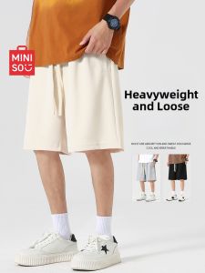 Miniso | Summer Loose Straight Cargo Shorts