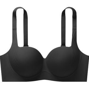 AIMO | Adjustable Womens Bra Set Lifting Top Push Up Anti-Sagging Side Breast Collection Nylon Smooth Surface No Steel Ring Fixed Strap