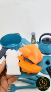 Mainan Anak Perempuan Kitchen Fun World – Mainan Masak Masakan Edukatif Kompor Portable