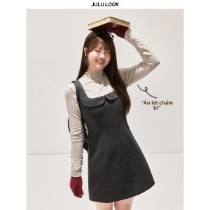 JULULOOK | Đầm Dáng Suông Dây Kéo Dài Plus Size