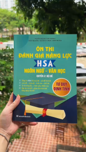 Sách - Ôn Thi Đánh Giá Năng Lực HSA Ngôn Ngữ - Văn Học