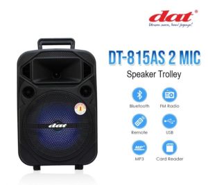 speaker karaoke dat DT 815AS Free mic 2bh ORIGINAL
