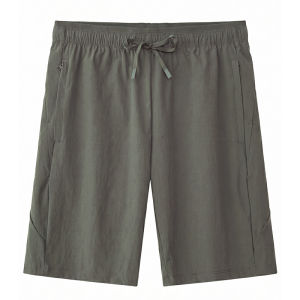 Cool Dry Sports Shorts With Zipper Pockets And Adjustable Waistband