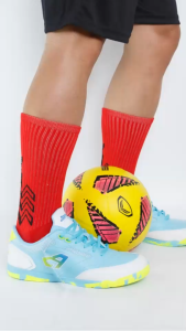 [ฟรีถุงเท้ากันลื่น]รองเท้าฟุตซอล Breaker (BK1231) พื้นหนึบ สวยทนทาน อัปเปอร์ Dimpled แถม 1 socksy