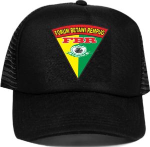 #topi jaring trucker fbr rempug topi ormas fbr segitiga free stiker