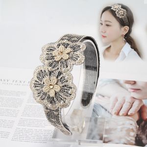 Magic Hair Sticker Adult Elegant Bangs Stick on Headband Hair Accessories Lace Material Fresh out of Oven Korean Style