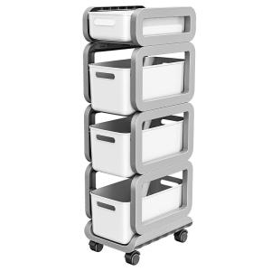 MEIZHUFU | Multi-layer Mobile Storage Rack