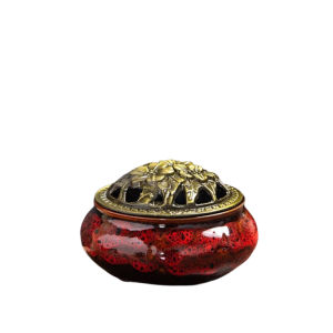 AUK Ceramic Incense Burner Vintage Incense Stick Shelf Yoga Spa Home Decoration