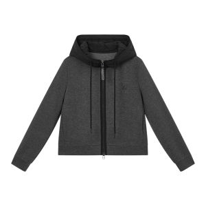 URLAZH | Simple Casual Short Hooded Jacket Women