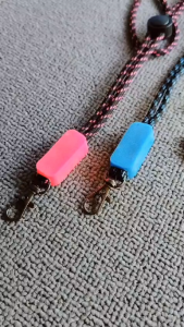 Lanyard Tali Gantungan Karet Tebal Motif Warna