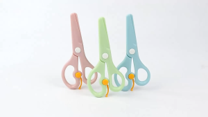 【JY】Plastic scissors safety scissors childrens scissors paper cuttings scissors stationery