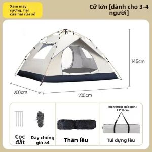 Lều Dã Ngoại Chống Nắng và Trừ Muỗi
