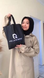 HELAIRINDU - Jas Hujan Gamis Muslimah Elastis Anti Rembes Allsize