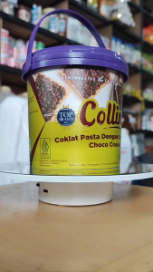 Selai Collins Choco Crunchy Coklat pasta dengan Sereal Beras 1KG