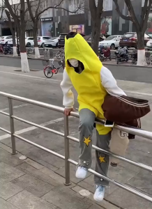 【READY STOCK】Banana Clothes Fruit Costume/Fruit Halloween Suit/Banana Suit Dress Up Cosplay/Performance Costume for Kids